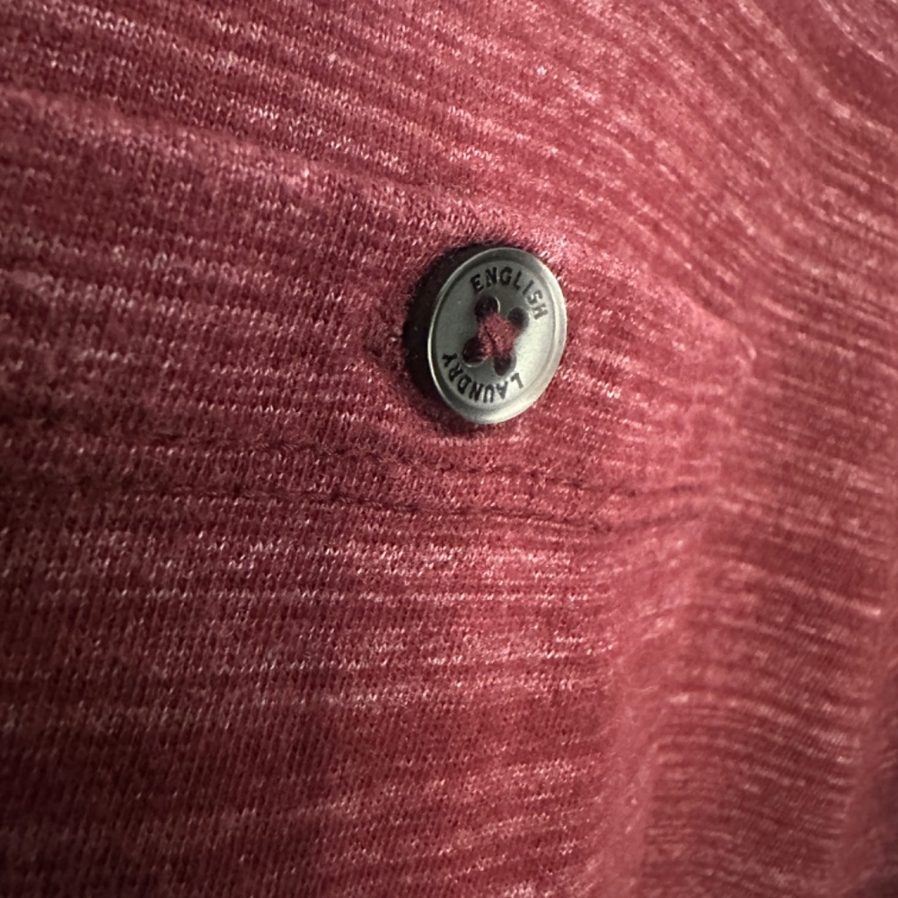 English Laundry Polo Large Gently worn 55% cotton/45% polyester 22" armpits - Picture 2 of 5